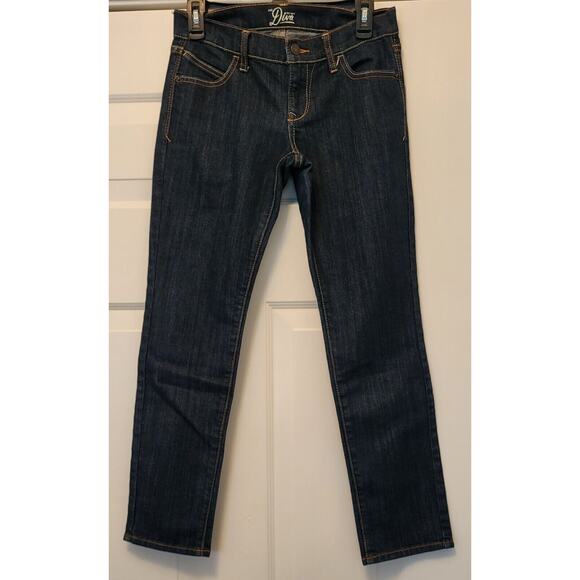 Old Navy The Diva Jeans Size 2 Short Womens Mid Rise Dark Wash Blue Denim - Picture 1 of 10